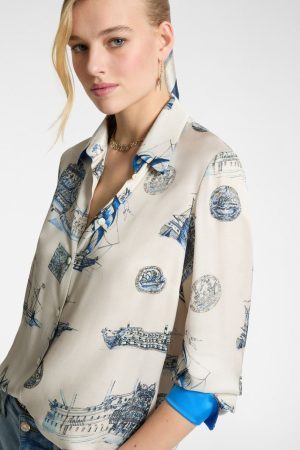 ΠΟΥΚΑΜΙΣΟ ELENA MIRO 5098P100122N CURRENT SEASON